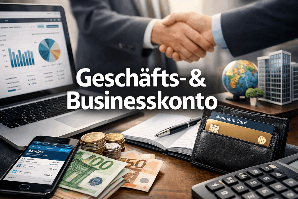Geschäftskonto & Businesskonto - Vergleich